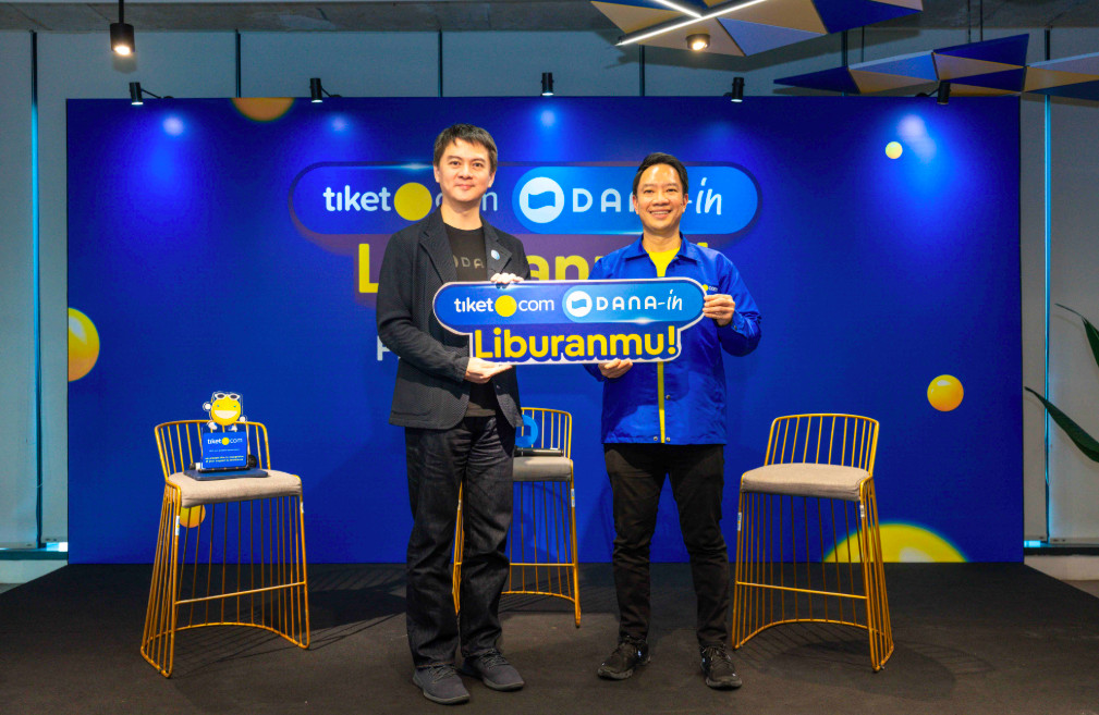 Bayar Liburan Makin Praktis, tiket.com Gandeng DANA