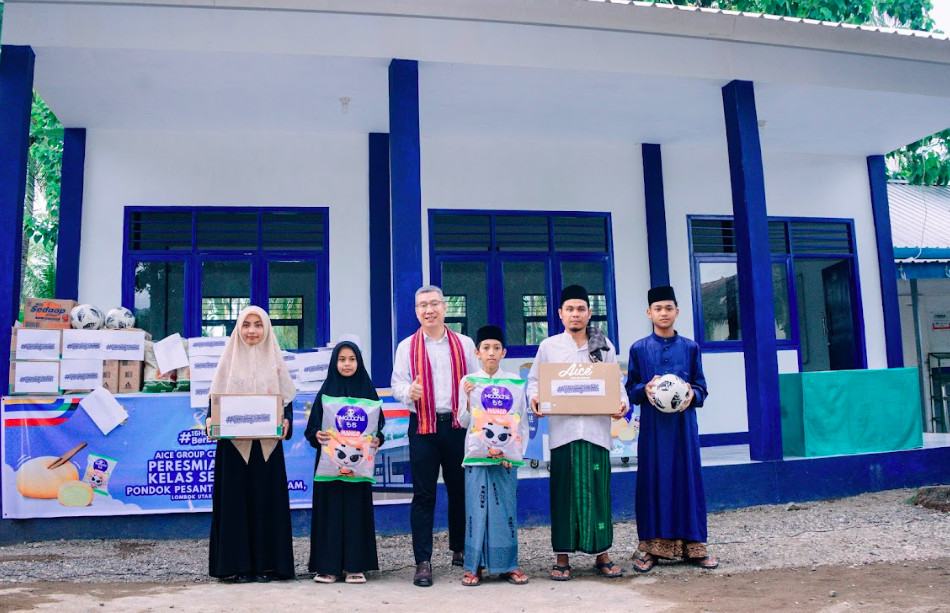 Aice Group dan Perjalanan 7 Tahun Pulihkan Pendidikan Lombok