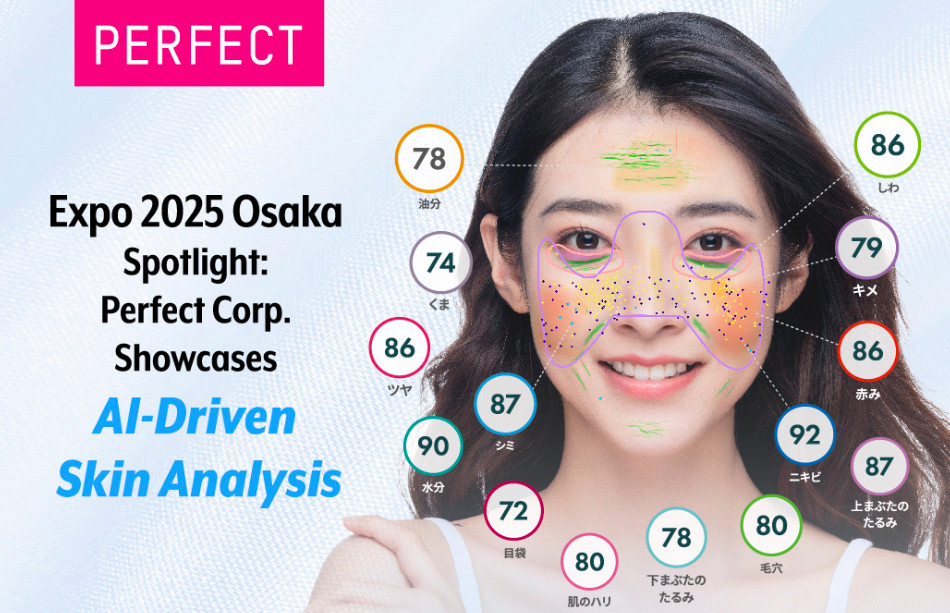 Perfect Corp Kenalkan AI Skin Analysis di Expo 2025 Osaka