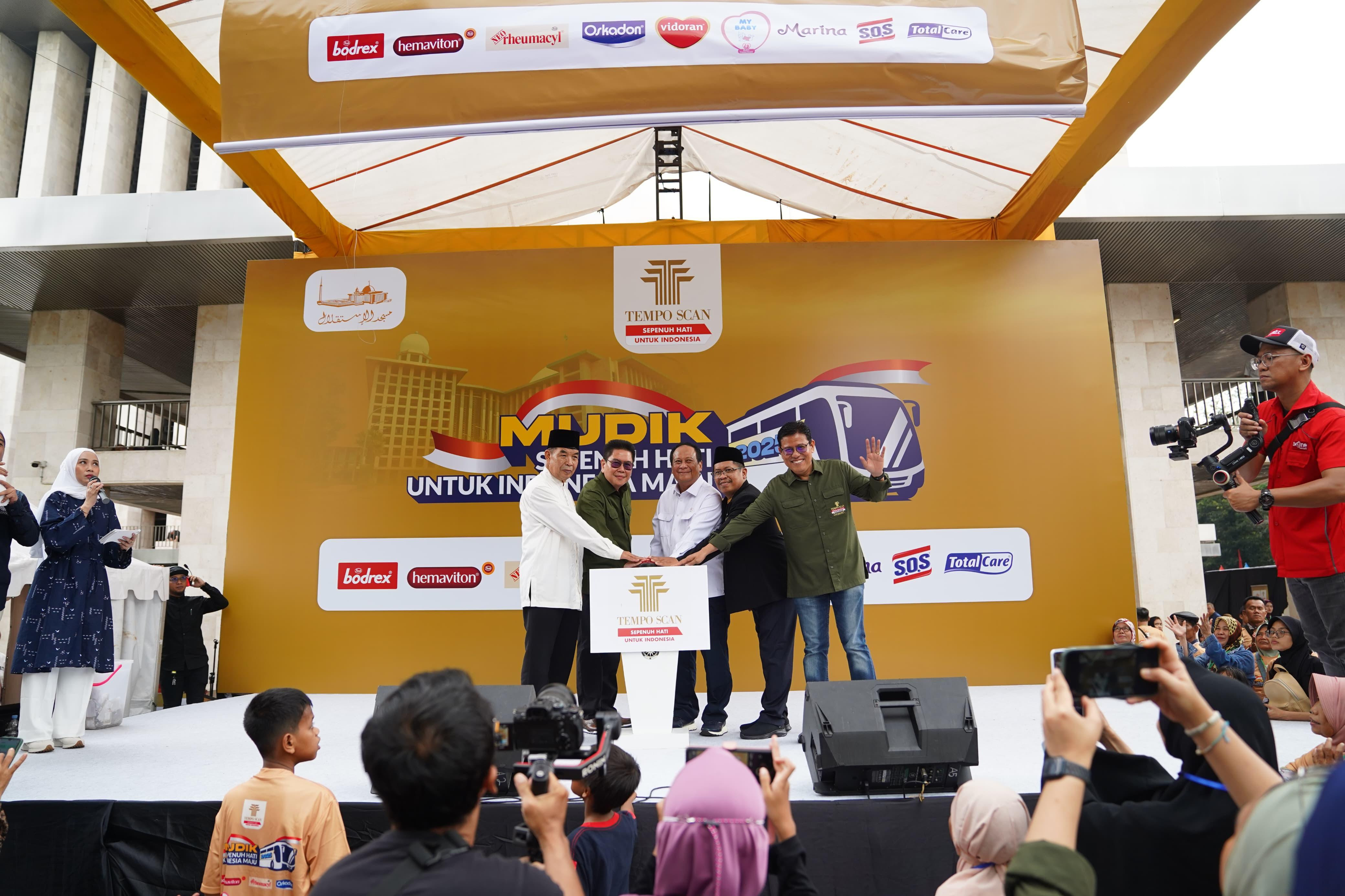 Tempo Scan Kembali Wujudkan Mudik Gratis Bagi Ribuan Karyawan Mitra Usaha di Tahun 2025