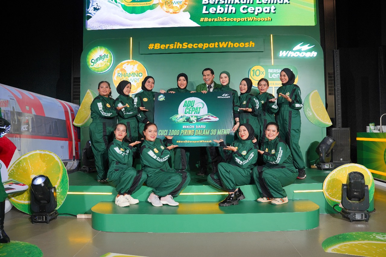 Teknologi Baru Sunlight Rhamno Power, Bantu Ibu Cuci Piring Secepat Whoosh