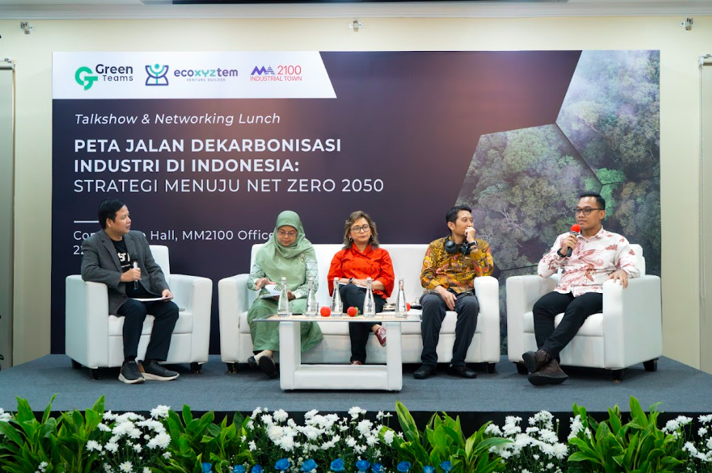 GreenTeams Gelar Diskusi Kolaboratif Dekarbonisasi Industri Menuju Net Zero 2050
