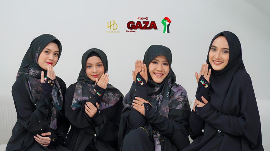 Hijaberlin berkolaborasi dengan Film Gaza dalam Donasi Kemanusiaan untuk Palestina