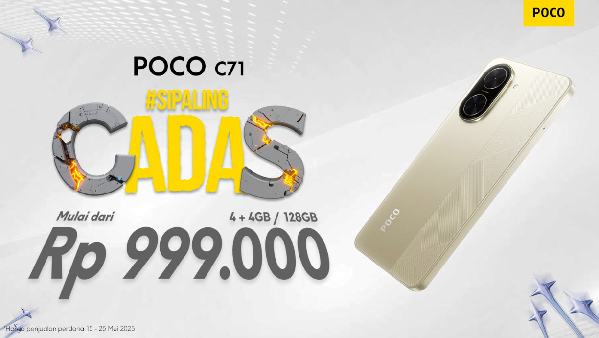 #SiPalingCadas POCO C71 Hadir dengan Performa & Harga Paling Ekstrem