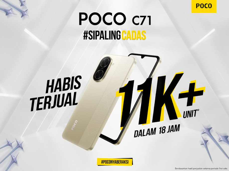 POCO C71 #SiPalingCadas Jadi Rebutan!