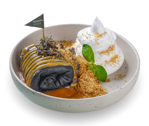 Kitchenette dan Acaii Hadirkan Kolaborasi Manis dalam Black Pillow Crêpes Series
