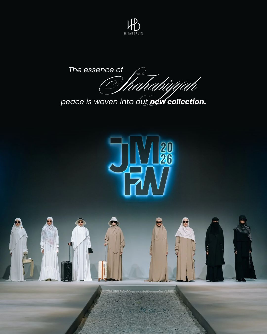 Hijaberlin Persembahkan Koleksi “Shahabiyyah” di Jakarta Muslim Fashion Week 2026