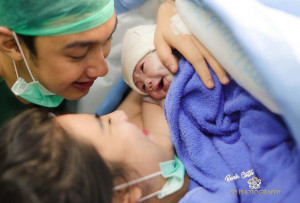 Lahiran Secara Caesar, Inilah Anak Felicya Angelista dan Caesar Hito