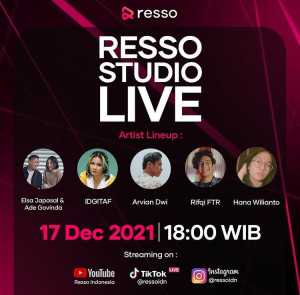 Konser Musik Intim dari Resso Studio Live