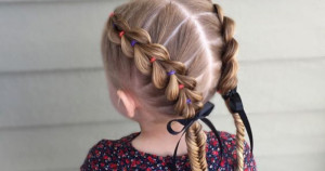 Moms, Begini Cara Kepang Rambut Anak