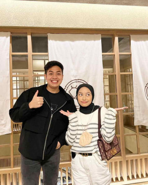 Uwu! Potret Kedekatan Jerome Polin dan Tsana 'Rintik Sedu'