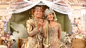 Suasana Pernikahan Vidi Aldiano dan Sheila Dara, Penuh Kebahagiaan