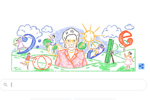 Peringati Hari Kelahiran, Sosok Ibu Kasur Muncul di Google Doodle