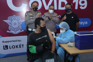 GoTix dan Ditlantas Polda Metro Jaya Hadirkan Sentra Vaksinasi Booster