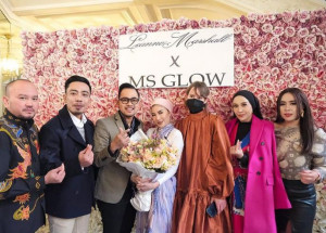 Kolaborasi MS Glow dan Leanne Marshall Tuai Pujian di Paris Fashion Week 2022