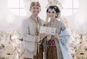 CEO Ruangguru Belva Devara dan Sabrina Anggraini Menikah, Jokowi dan Anies Jadi Saksi
