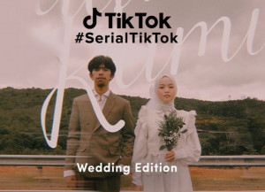 Lewat #SerialTikTok, Desainer Christie Basil Kemas Cerita di Balik Wedding Gown Pasangan Kreator