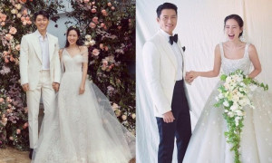 Tampil Anggun Bak Putri Negeri Dongeng, Harga Gaun Son Ye Jin Jadi Sorotan