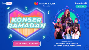 Beri Semangat, JOOX dan LAZADA Hadirkan Konser Ramadan
