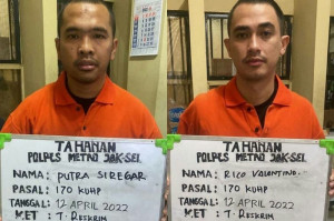 Terlibat Pengeroyokan, Pengusaha Putra Siregar dan Rico Valentino Ditangkap Polisi
