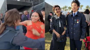 Nonton Coachella, Najwa Shihab-Andovi da Lopez Dukung NIKI dan Rich Brian