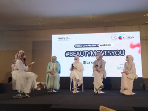Tampil di MUFFEST+ 2022, Wardah Kenalkan 4 Makeup Look Tren Ramadan