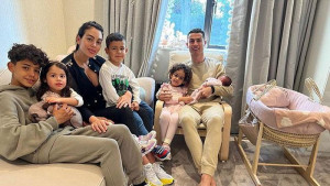 Kehilangan Kembarannya, Ini Nama Putri Cristiano Ronaldo dan Georgina Rodriguez