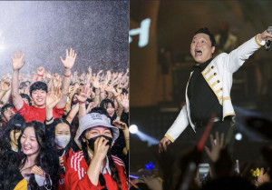 PSY Tuai Kritik Publik Akibat Hamburkan Air di Konsernya saat Korea Kekeringan