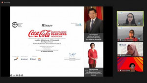 CCEP Indonesia Jadi Pemenang Sustainable Business Awards 2020/2021
