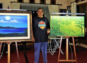 SBY Banjir Pujian Usai Pamerkan Hasil Lukisan Grand Canyon, Warganet: Keren Pak!