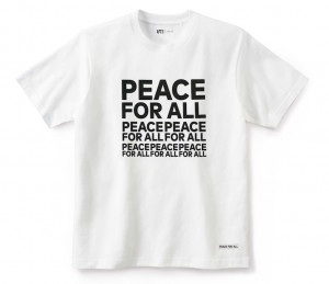 Dukung Perdamaian, UNIQLO Luncurkan Proyek T-shirt Amal PEACE FOR ALL
