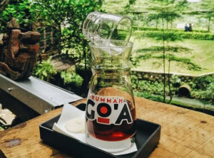 Rummah Go’A, Kedai Kopi dengan View Unik KRL