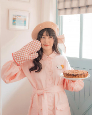 Cewek Kue Merapat, Ini 7 Inspirasi Korean Look ala Influencer Vanessa Andrea