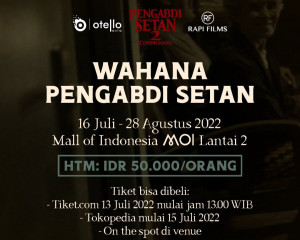 Ajang Uji Nyali, Wahana Pengabdi Setan 2 Kini Hadir di Mall of Indonesia