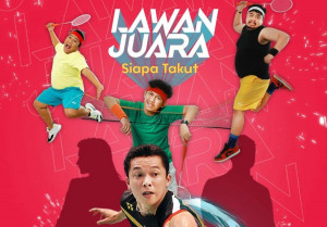 Trio Komika Rigen, Marshel Widianto, dan Indra Jegel Siap Lawan Taufik Hidayat