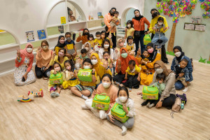 Lemonilo Chimi Gandeng Buumi Playscape Kenalkan Anak pada Camilan Sehat
