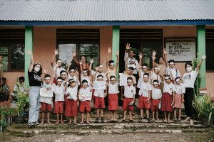 Komunitas Zumba Galang Donasi untuk Dukung Pendidikan Anak Pelosok
