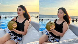 OOTD Kekinian ala Natasha Wilona yang Sederhana Tapi Kece!