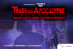 Suka Tantangan? Coba Wahana Kereta Zombie "Train to Apocalypse"
