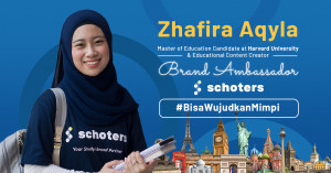 Schoters Tunjuk Zhafira Aqyla sebagai Brand Ambassador untuk Dukung Generasi Muda Wujudkan Mimpi