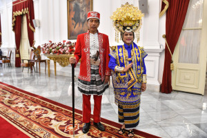 Ini Dia Filosofi Baju Adat Buton yang Dikenakan Presiden Jokowi 