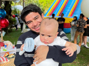 Hadir ke Acara Ultah Rafathar, Fadil Jaidi Kena Omel Mama Rieta