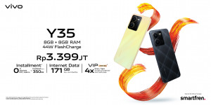 Disokong dengan 8GB+8GB Extended RAM, vivo Y35 Hadir di Pasar Indonesia