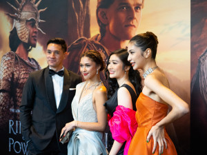 6 Potret Selebriti Tanah Air yang Hadiri Gala Premiere “The Rings of Power”