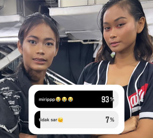 Kembali Tampil Bersama Bonge, Sarah Tumiwa: Kok Makin Mirip