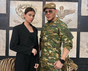 Deddy Corbuzier dan Sabrina Chairunnisa Hadiri Acara Penetapan Komcad TNI 2022