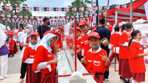 Peringati HKGN, BKGN 2022 Ajak Ribuan Anak SD Sikat Gigi Bersama