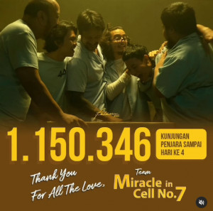 Film “Miracle in Cell No.7” Tembus 1 Juta Penonton dalam 4 Hari