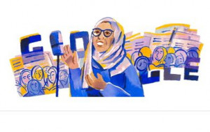 Sosok Rasuna Said Tampil sebagai Google Doodle di Hari Lahirnya ke-112