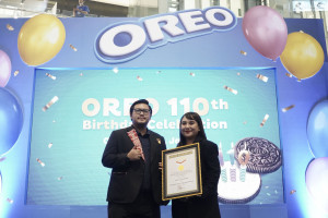 Bersama HALUU World, Oreo Pecahkan Rekor MURI dalam Perayaan WishOreo110